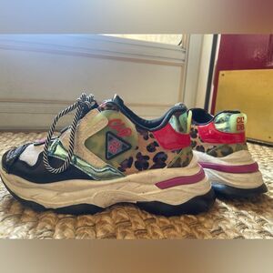 CLDB Colorful Women's Sneaker Shoes Low Top Lace Up (Size40)